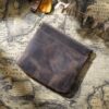 Vintage Leather Coin Pouch